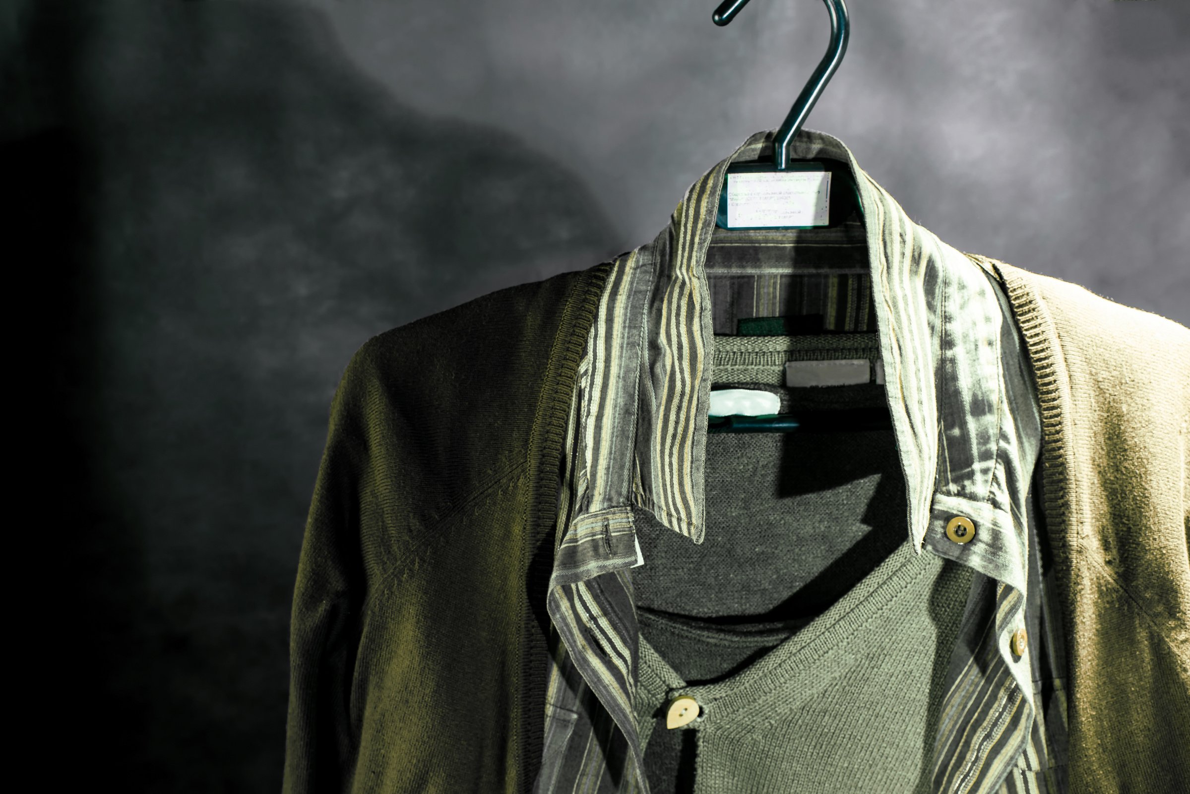 Female apparel on hanger